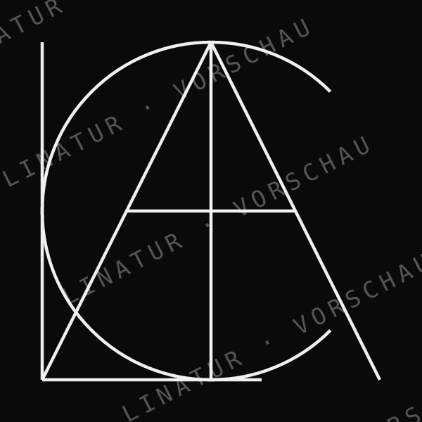 ALICIA als geometrisches Fine-Line-Design — Vorschau mit Wasserzeichen