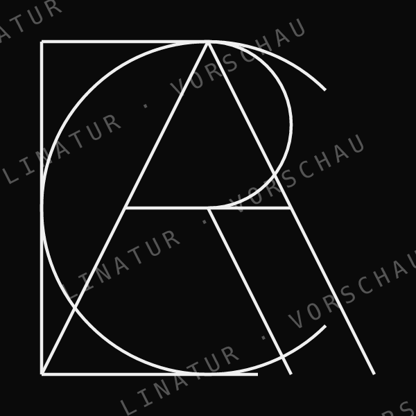 CARL als geometrisches Fine-Line-Design — Vorschau mit Wasserzeichen
