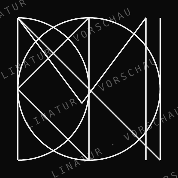 DOMINIK als geometrisches Fine-Line-Design — Vorschau mit Wasserzeichen