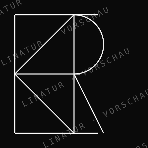 ERIK als geometrisches Fine-Line-Design — Vorschau mit Wasserzeichen