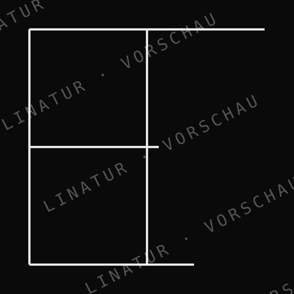 FIETE als geometrisches Fine-Line-Design — Vorschau mit Wasserzeichen