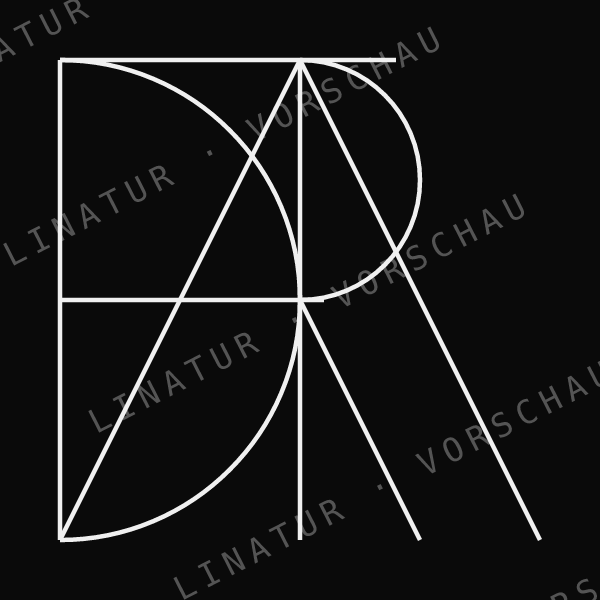 FRIDA als geometrisches Fine-Line-Design — Vorschau mit Wasserzeichen