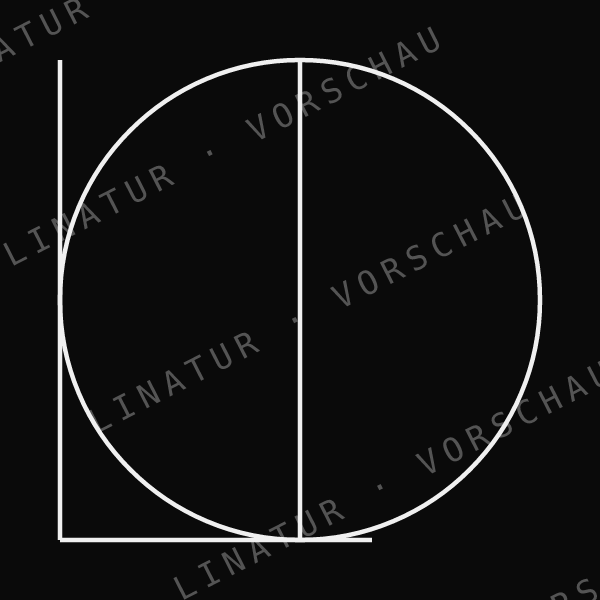 LIO als geometrisches Fine-Line-Design — Vorschau mit Wasserzeichen