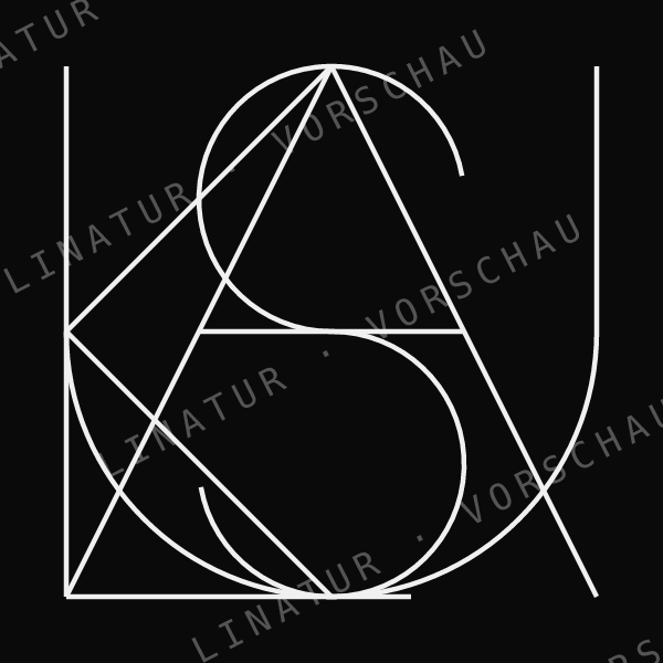 LUKAS als geometrisches Fine-Line-Design — Vorschau mit Wasserzeichen