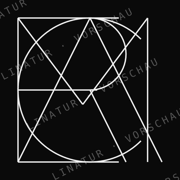 MARCEL als geometrisches Fine-Line-Design — Vorschau mit Wasserzeichen
