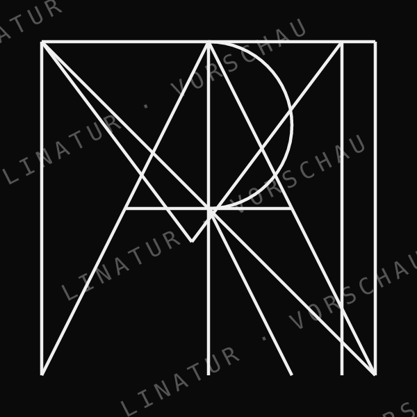 MARTIN als geometrisches Fine-Line-Design — Vorschau mit Wasserzeichen
