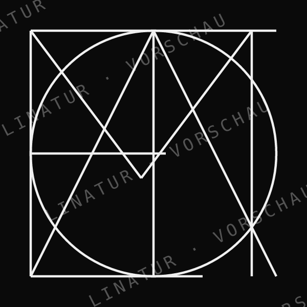 MATTEO als geometrisches Fine-Line-Design — Vorschau mit Wasserzeichen