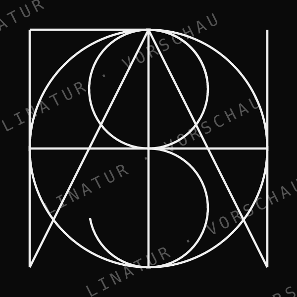 SOPHIA als geometrisches Fine-Line-Design — Vorschau mit Wasserzeichen