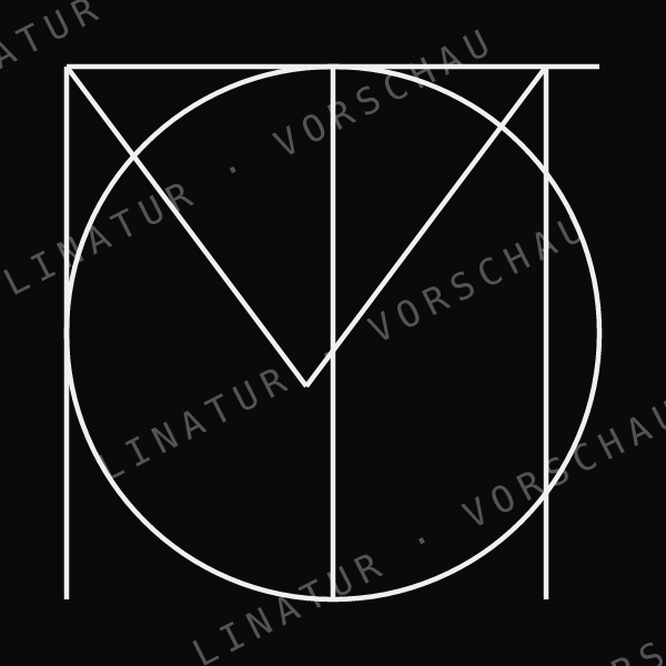 TOM als geometrisches Fine-Line-Design — Vorschau mit Wasserzeichen